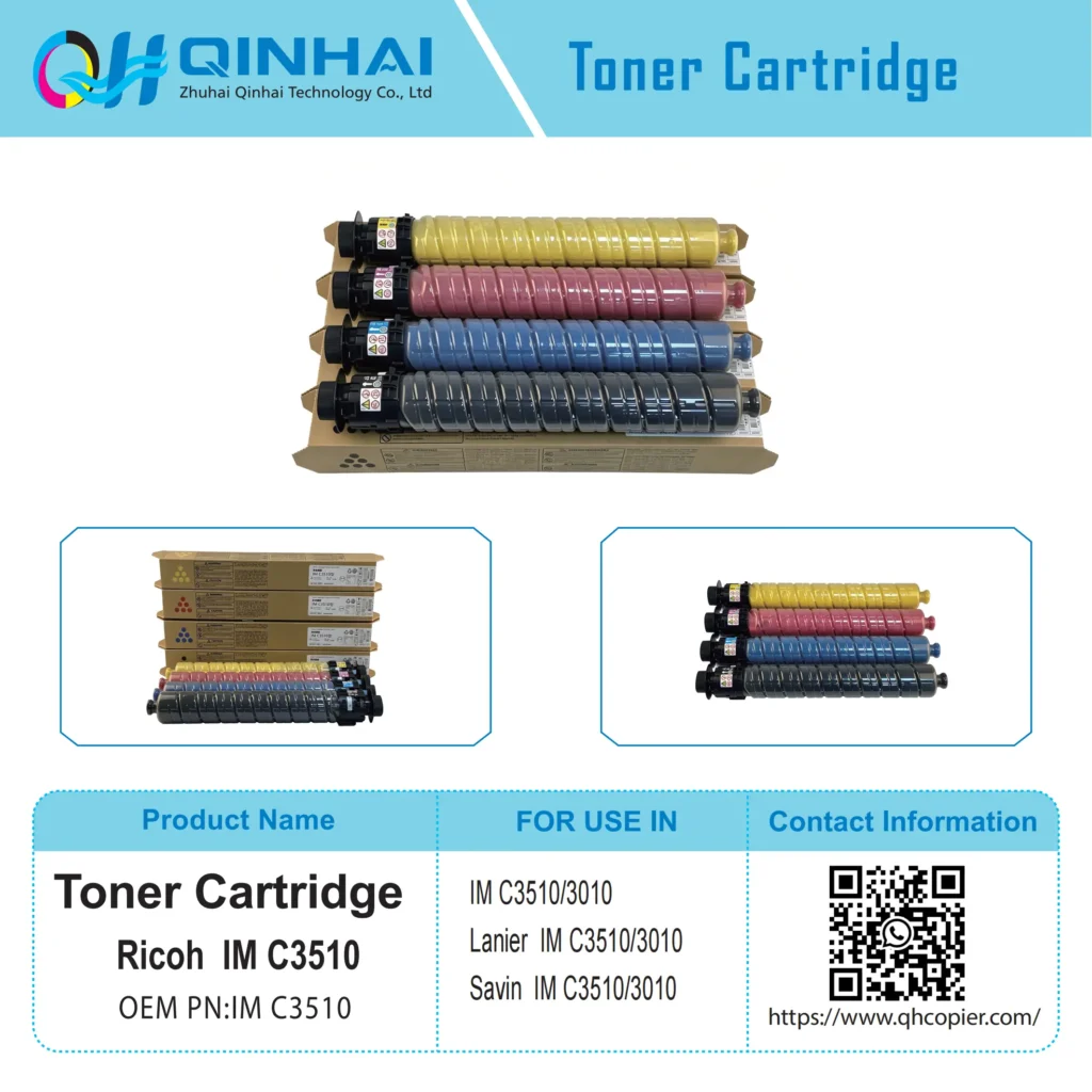 ricoh im c3510 color mfp full set toner cartridge