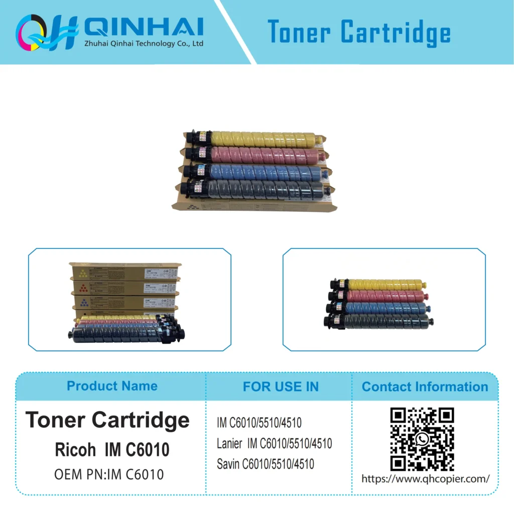 ricoh im c6010 color mfp full set toner cartridge