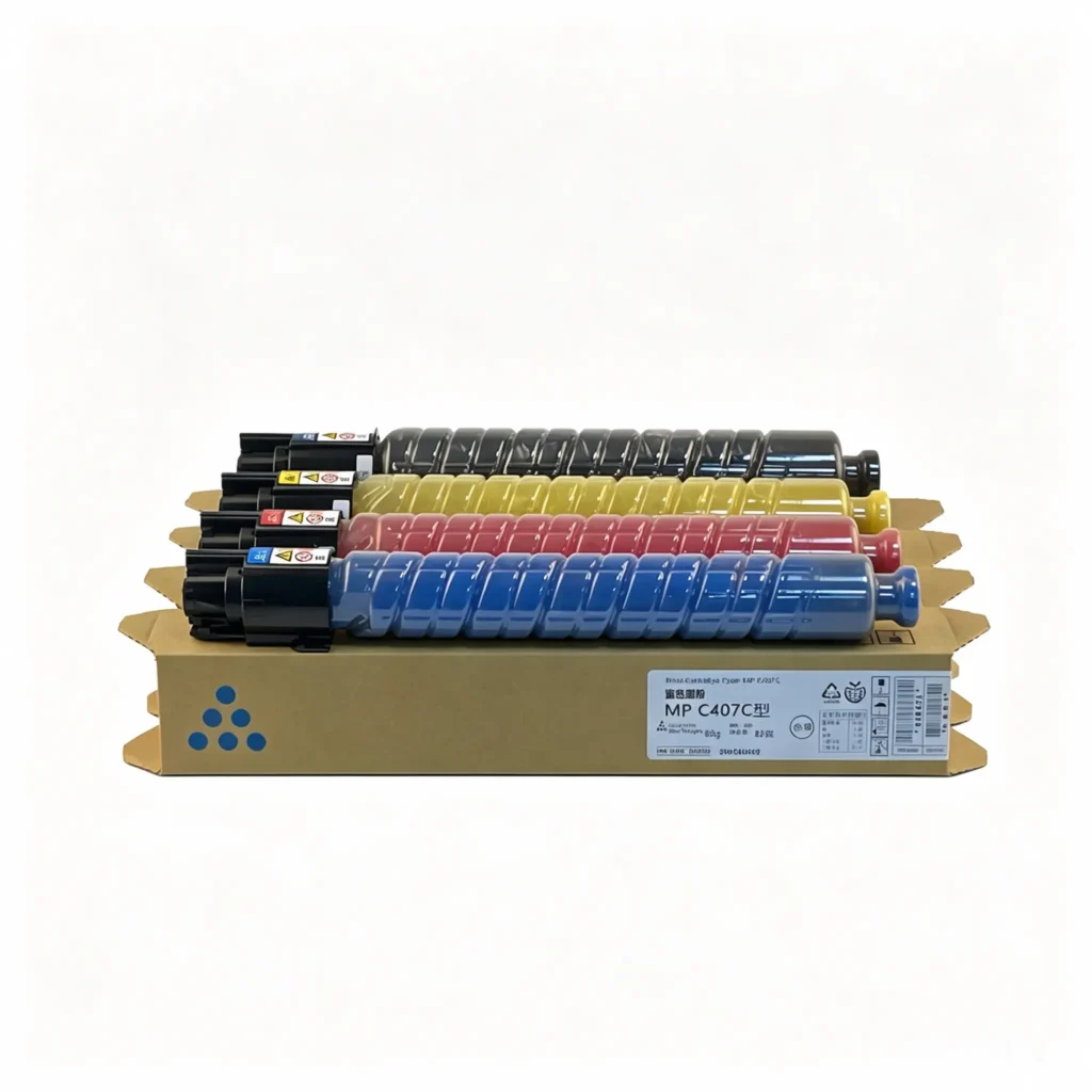 ricoh mp c407 color mfp full set toner cartridge