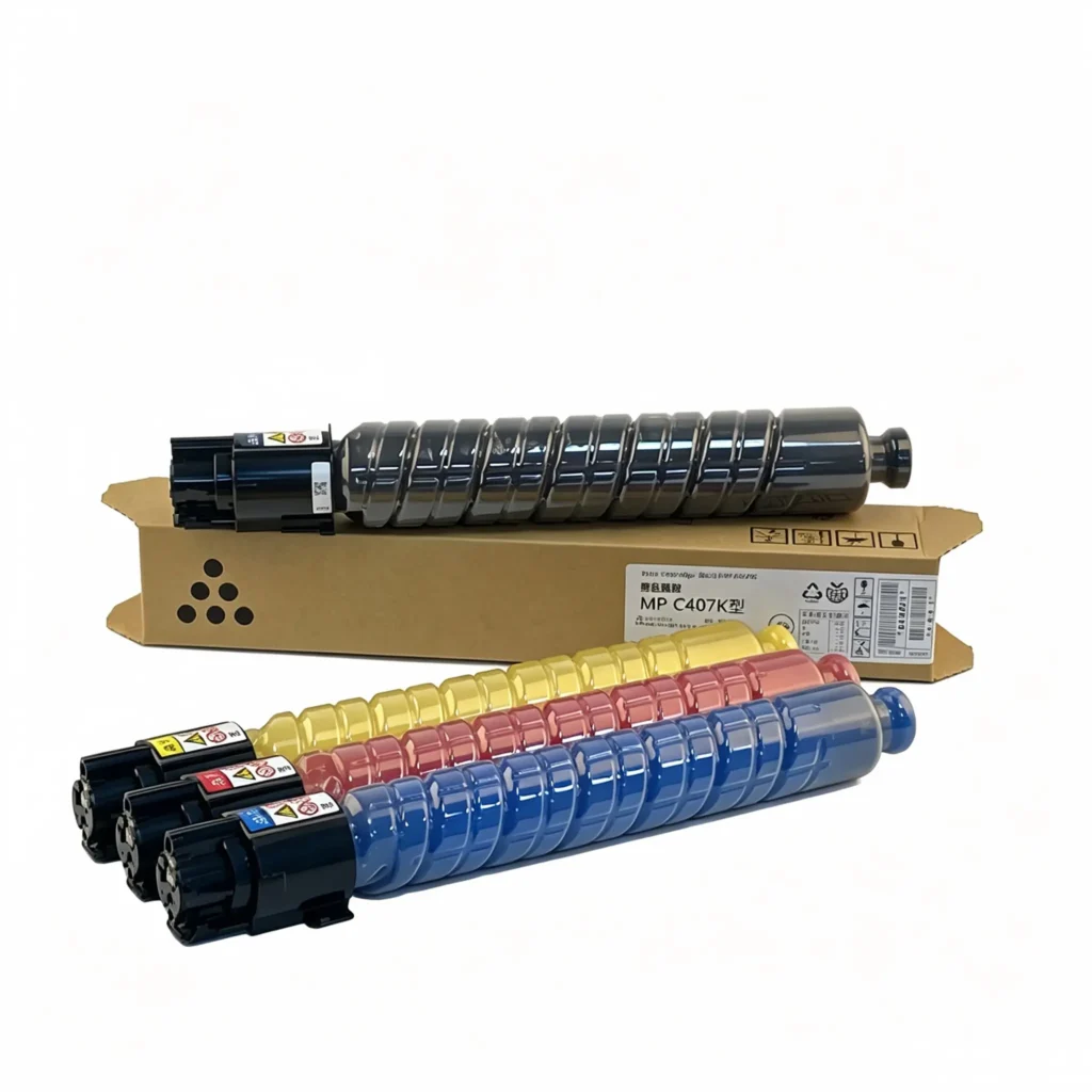 ricoh mp c407 color mfp full set toner cartridge
