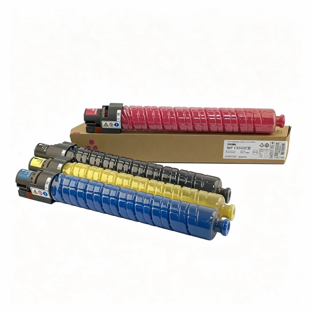 ricoh mp c5502c color mfp full set toner cartridge