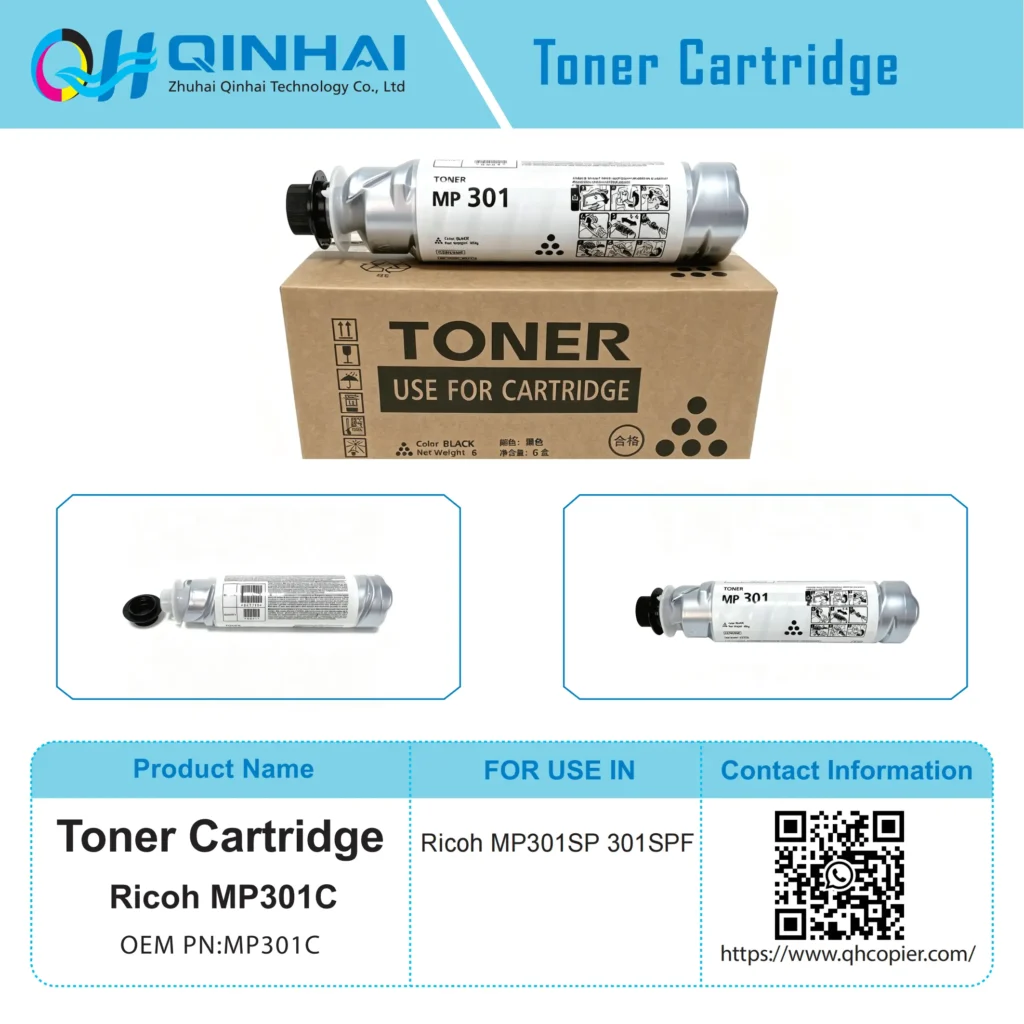 ricoh mp301c monochrome digital multifunction copier toner cartridge