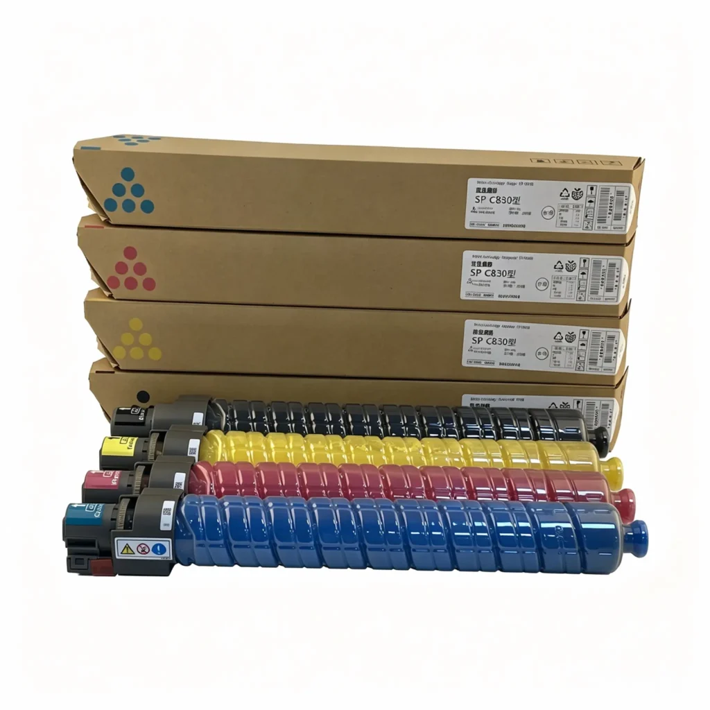 ricoh sp c830/c831 color laser mfp full set toner cartridge