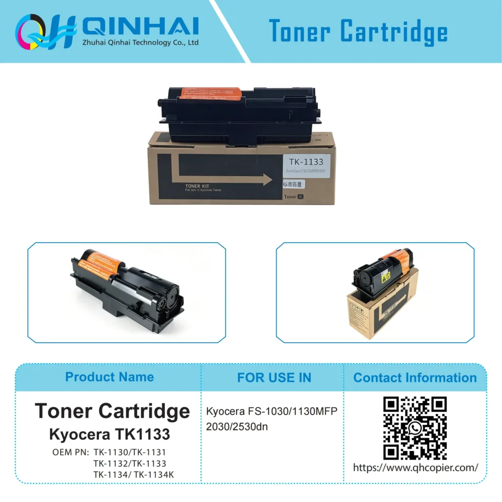 kyocera tk 1130 series black micro fine toner cartridge