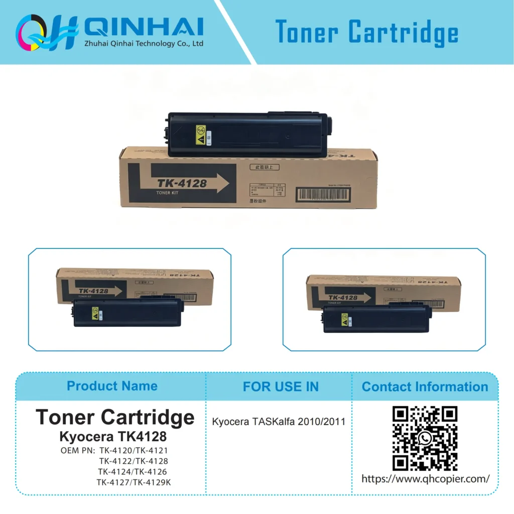 kyocera tk 4120 series black micro fine toner cartridge