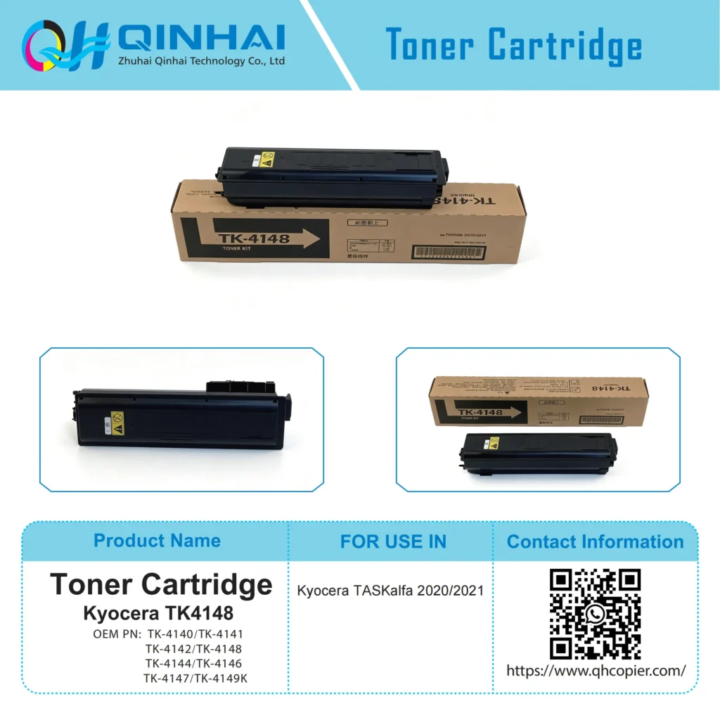 kyocera tk 4140 series black micro fine toner cartridge