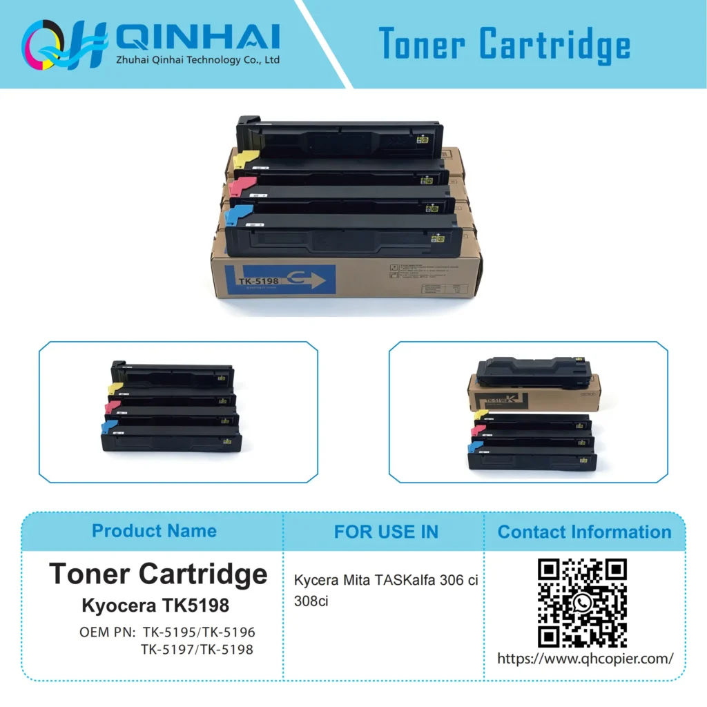 kyocera tk 5195 series toner cartridge