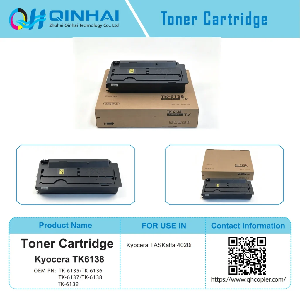 kyocera tk 6135 series black toner cartridge