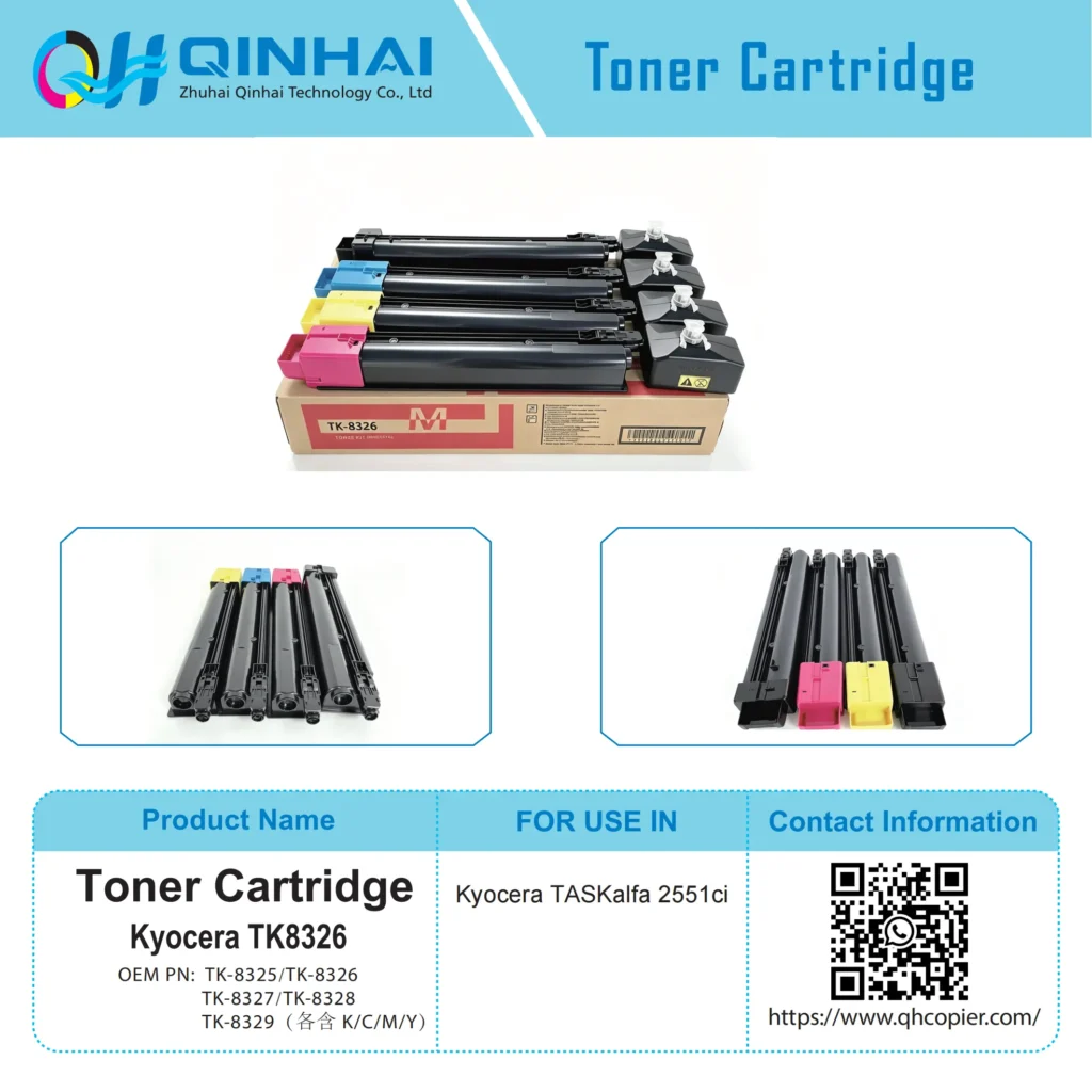 kyocera tk 8325 series toner cartridge
