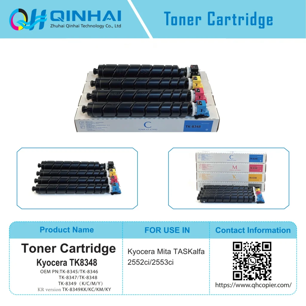 kyocera tk 8345 series color toner cartridge