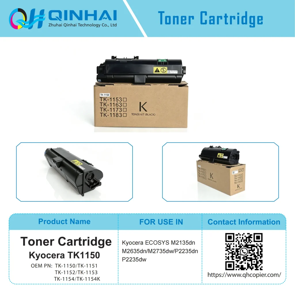 kyocera tk1150 series black micro fine toner cartridge